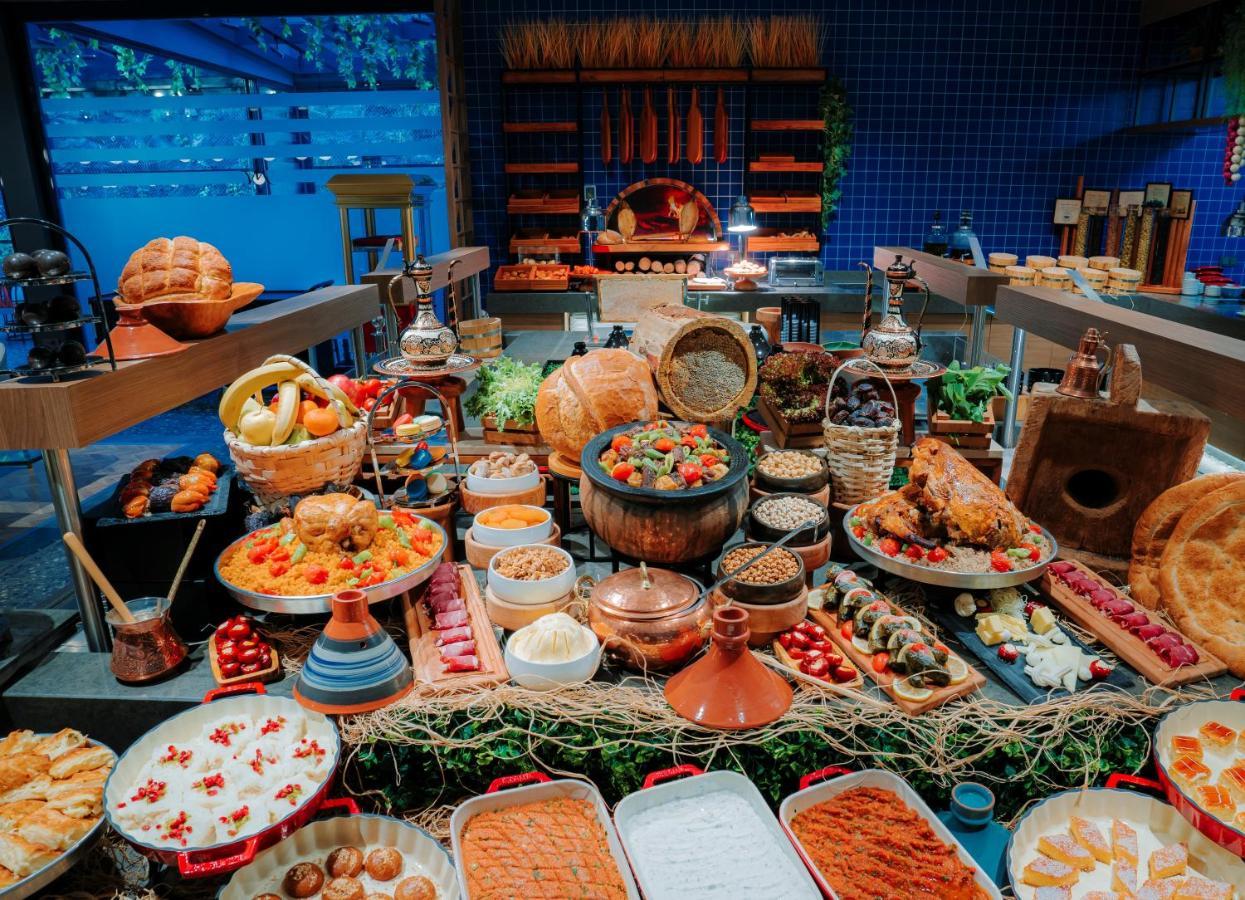 Mercure Trabzon Hotel المظهر الخارجي الصورة A buffet at a hotel